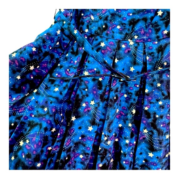 ModCloth Fit & Flare Dress with Glow in the Dark Stars - Picture 3 of 7